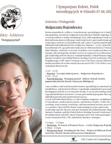 wywiad z Gosią Wojciulewicz