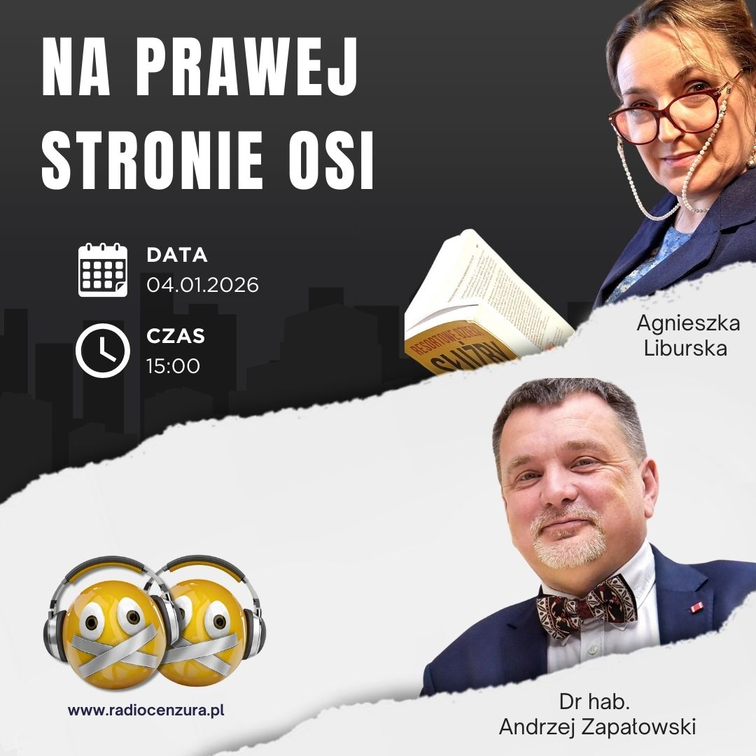 Na prawej stronie osi