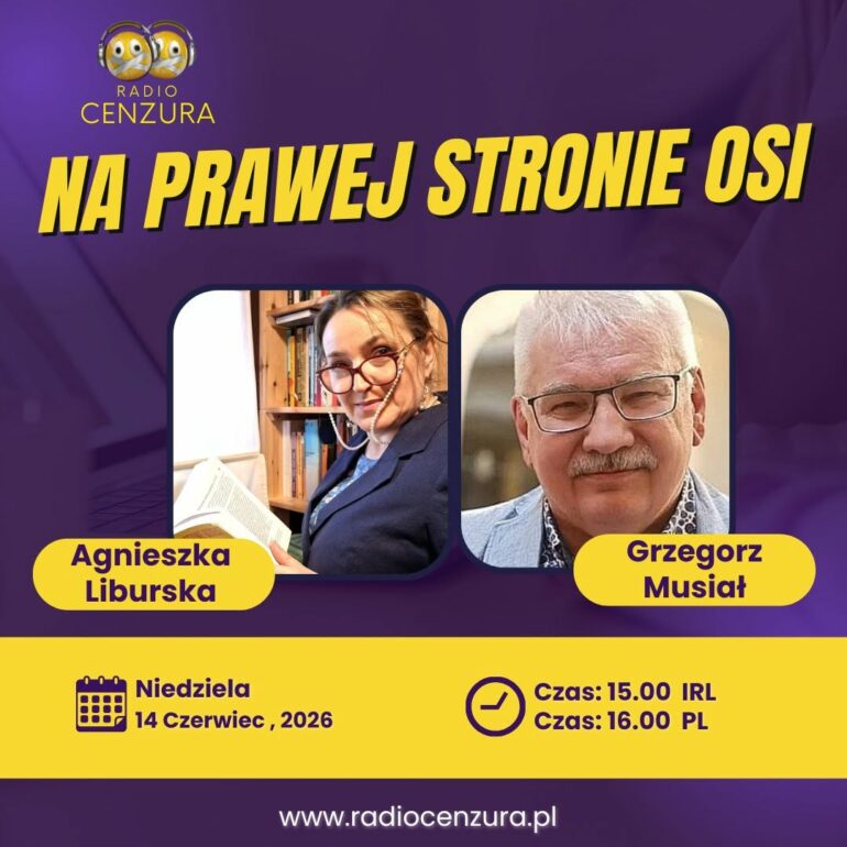 Na prawej stronie osi
