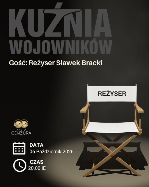 Tym razem studio zamieni się w filmowy plan, a w ogniu pytań staną kulisy niezależnego kina. Naszym gościem będzie wyjątkowy twórca, reżyser, operator i fotograf – Sławek (Sławomir) Bracki! To człowiek, który o hartowaniu charakteru za pomocą kamery wie absolutnie wszystko. Porozmawiamy o tym, jak wygląda prawdziwa walka o realizację artystycznych wizji, skąd czerpać niezłomną motywację w kryzysowych momentach na planie oraz jak powstawały jego produkcje.